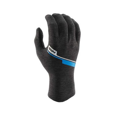 NRS Men's HydroSkin Gloves | Paddling Gloves | Further Faster Christchurch NZ #grey-heather
