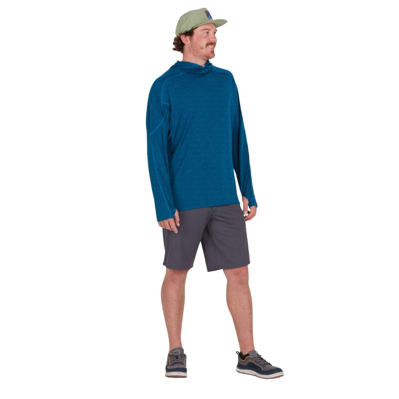 NRS Silkweight Hoodie - Mens | Paddle Clothing NZ | Further Faster Christchurch NZ #poseidon