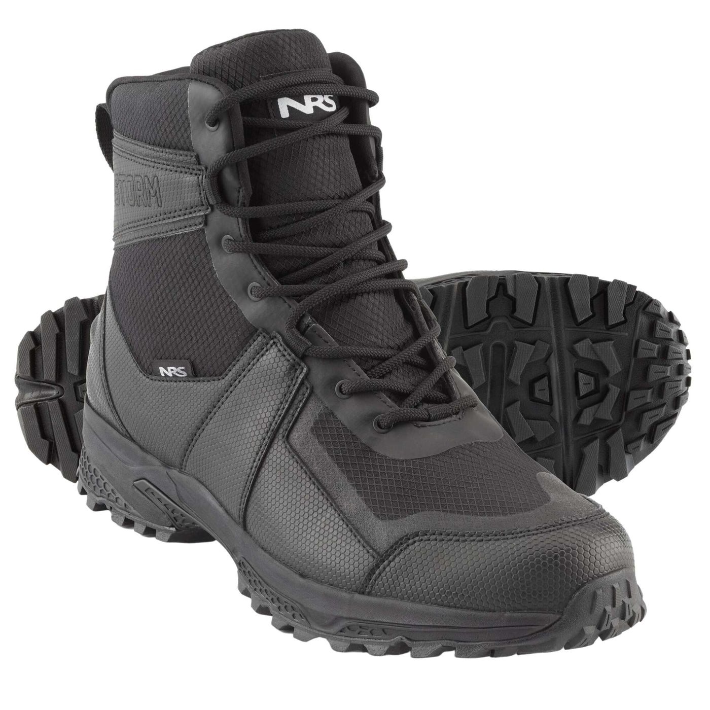 NRS Storm Boots | Kayak Booties NZ | Further Faster Christchurch NZ #black