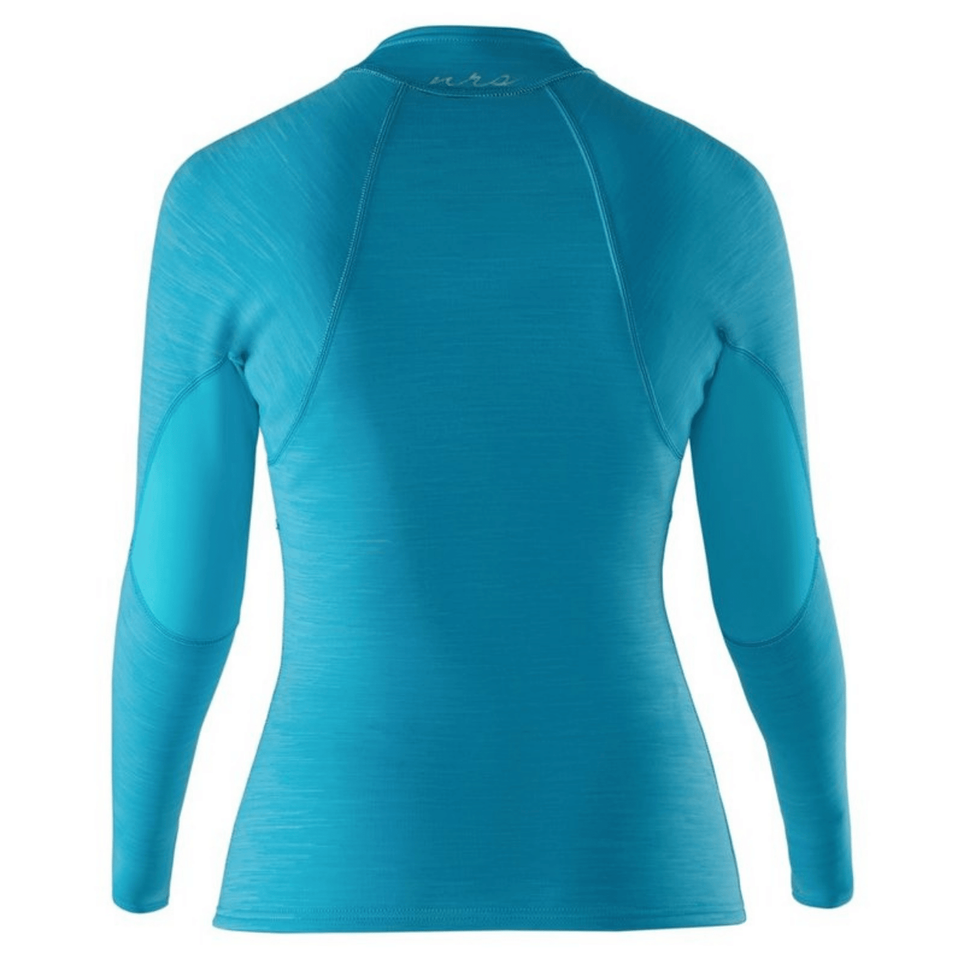 NRS Women's HydroSkin 0.5 Long-Sleeve Shirt | Womens Kayak Clothing | Further Faster Christchurch NZ #blue-atoll