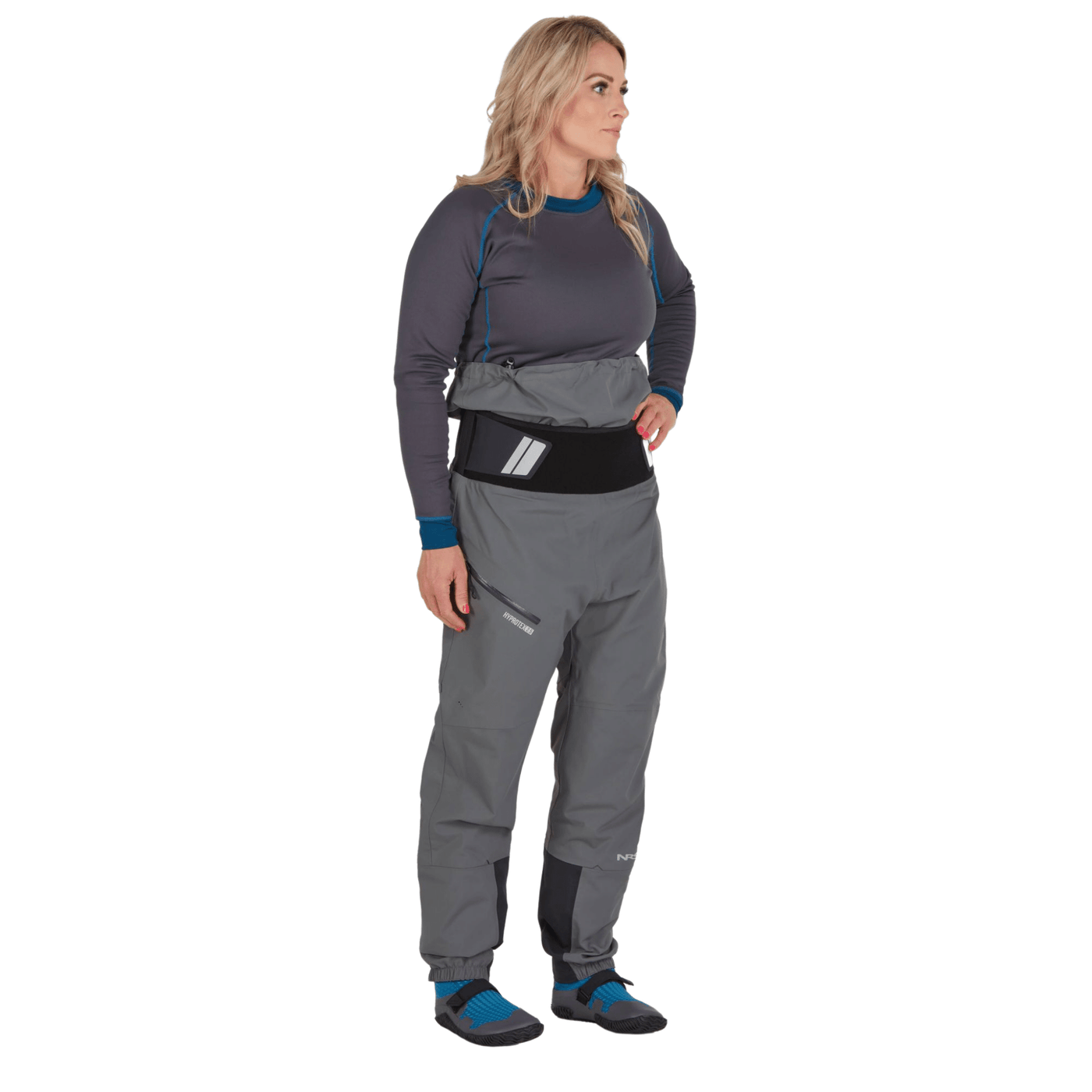 NRS Women's Freefall Dry Pant | Kayak Dry Pants | Further Faster Christchurch NZ