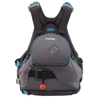NRS Zen Rescue PFD | Whitewater Kayaking PFD | Further Faster Christchurch NZ #charcoal