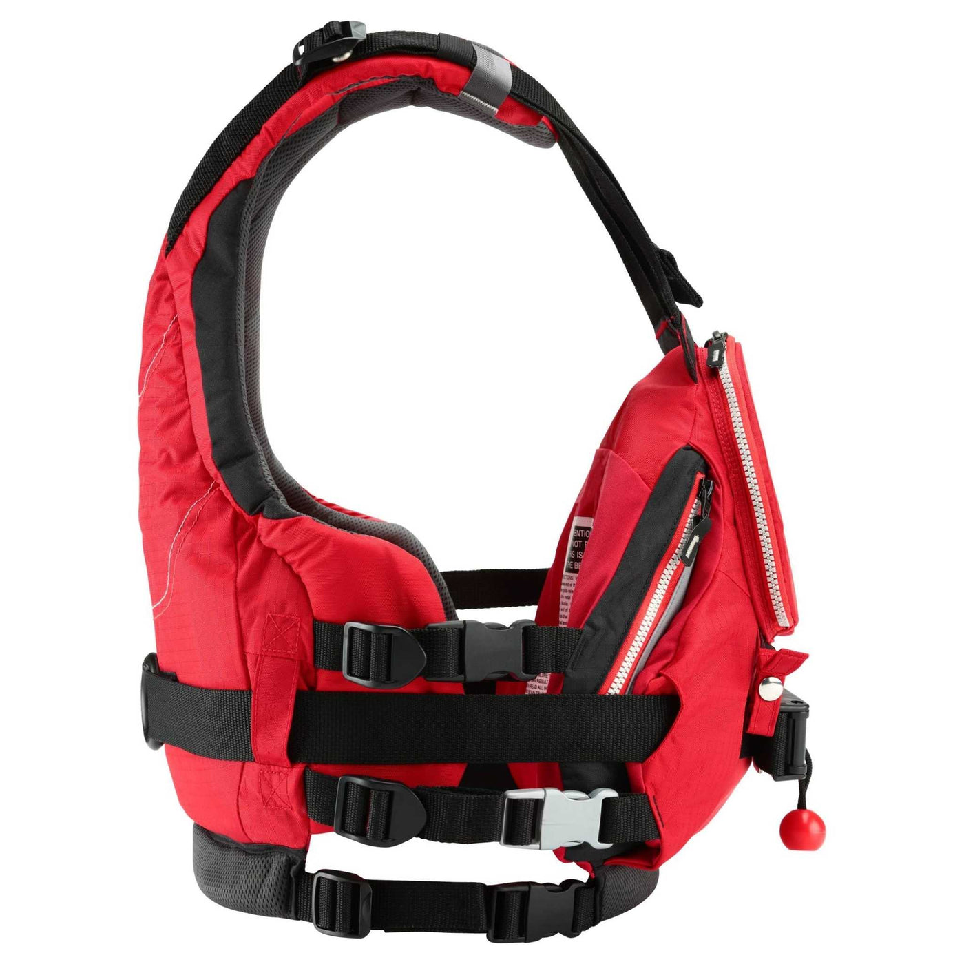 NRS Zen Rescue PFD | Whitewater Kayaking PFD | Further Faster Christchurch NZ #red