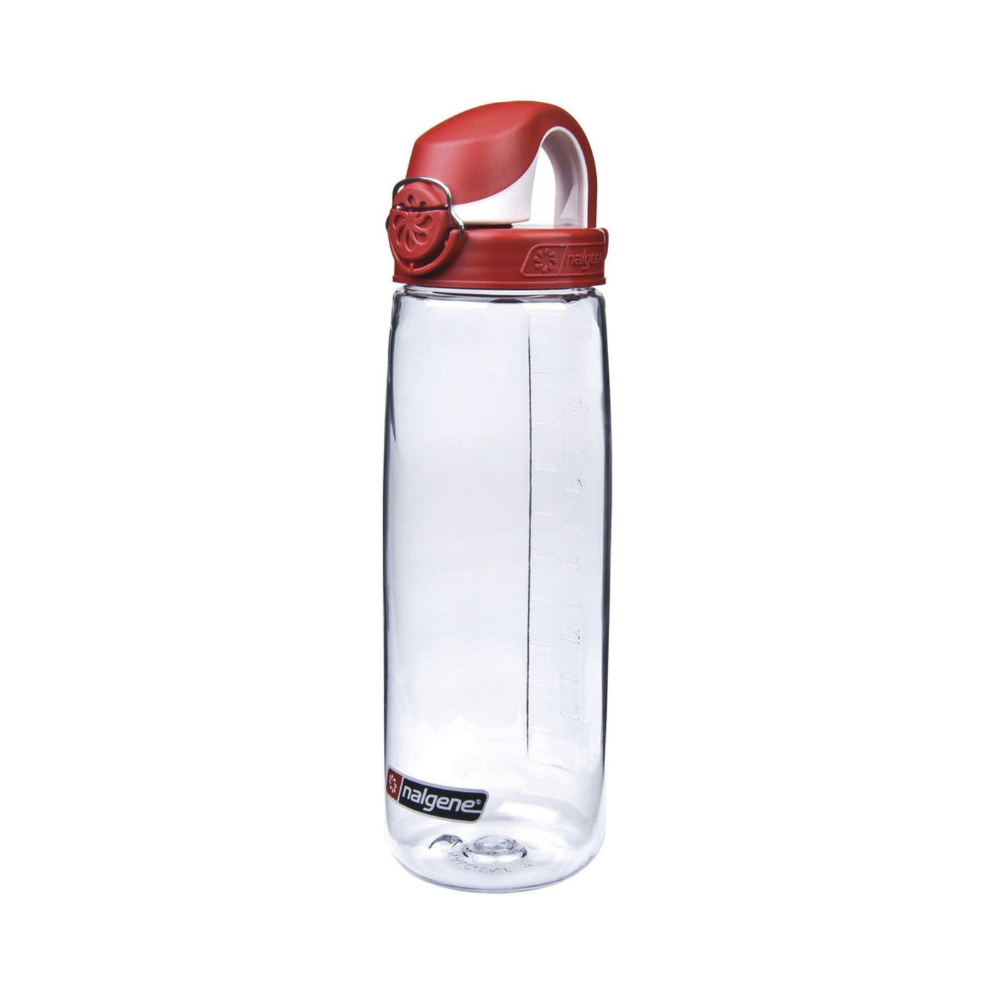 Nalgene On The Fly 650ml | Hiking Water Bottles | Further Faster Christchurch NZ #nalgene-clear-red