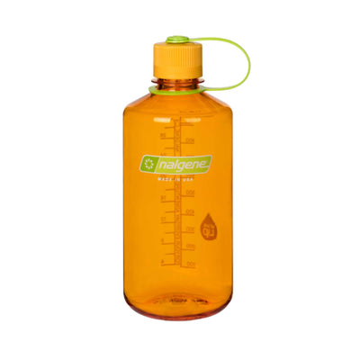 Nalgene Sustain Narrow Mouth Bottle 1L | Hiking Water Bottles and Flasks | Further Faster Christchurch NZ #nalgene-clementine