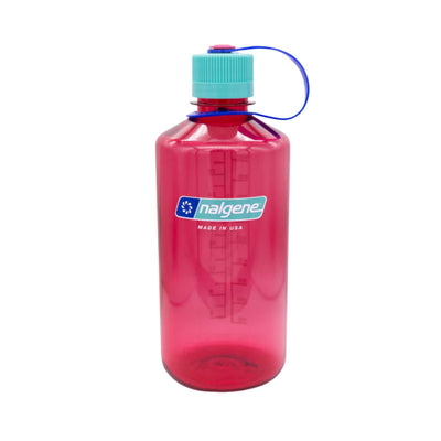 Nalgene Sustain Narrow Mouth Bottle 1L | Hiking Water Bottles and Flasks | Further Faster Christchurch NZ #nalgene-electric-magenta