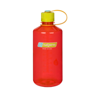 Nalgene Sustain Narrow Mouth Bottle 1L | Hiking Water Bottles and Flasks | Further Faster Christchurch NZ #nalgene-pomegranate