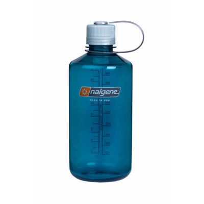 Nalgene Sustain Narrow Mouth Bottle 1L | Hiking Water Bottles and Flasks | Further Faster Christchurch NZ #nalgene-trout-green