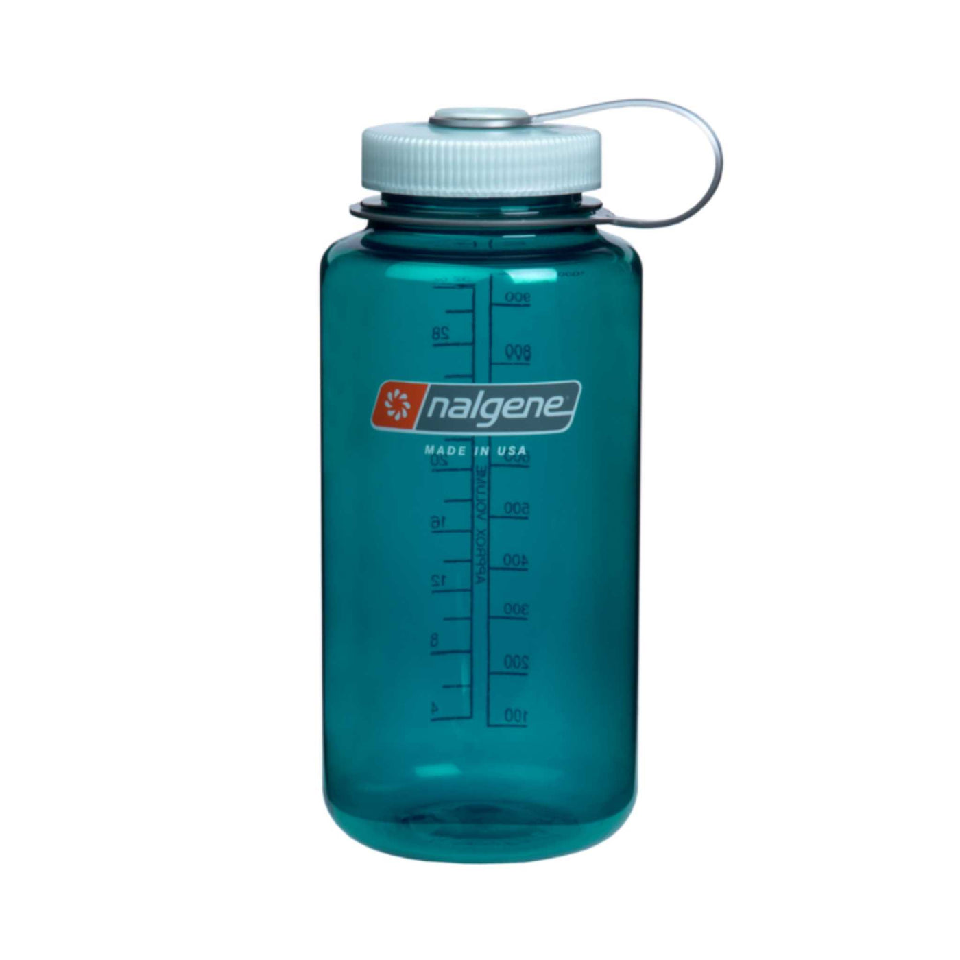 Nalgene Sustain Wide Mouth Bottle 1L | Hiking Water Bottles and Flasks | Further Faster Christchurch NZ #nalgene-trout-green