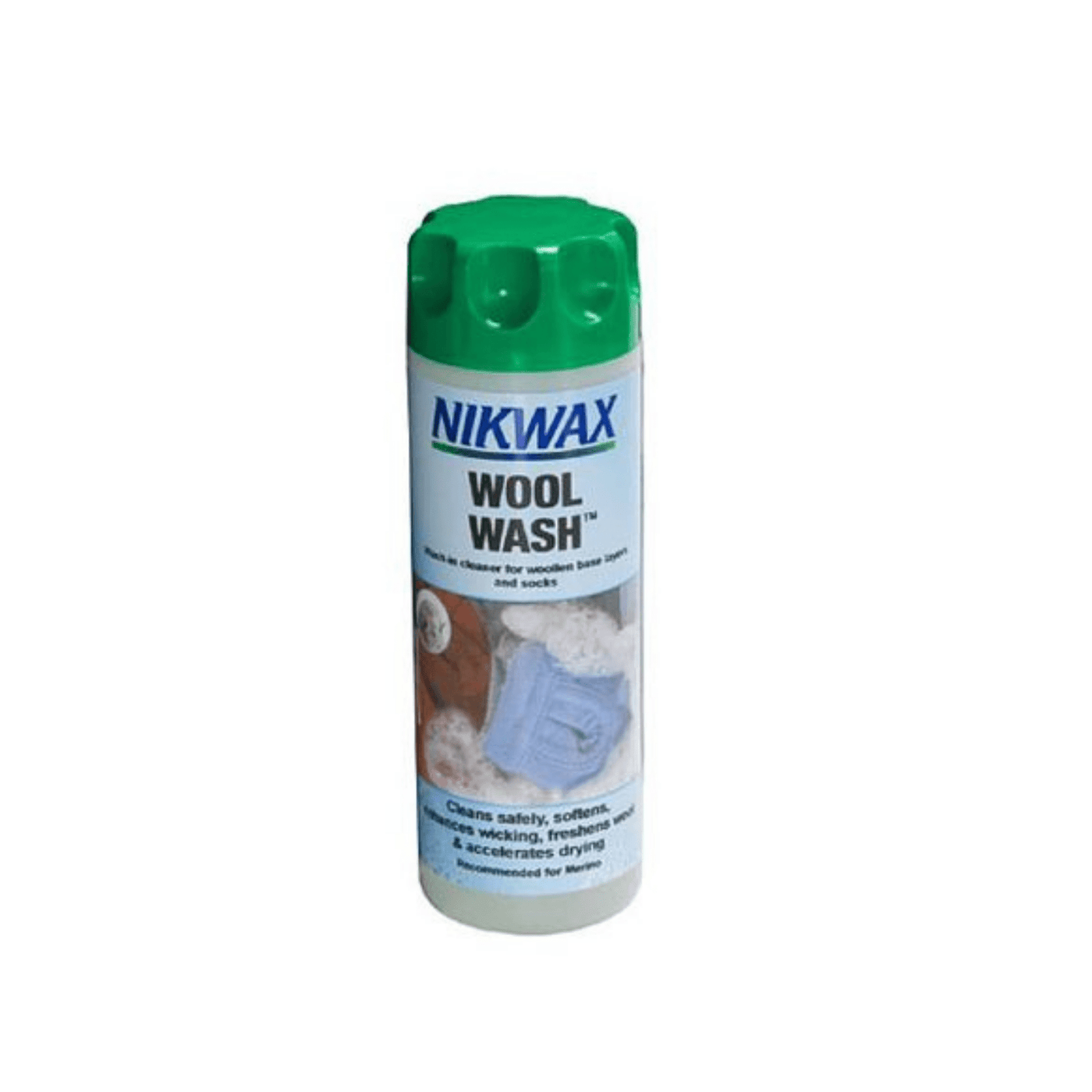 Nikwax Wool Wash 300ml | Gear Maintenance Wool Clothing | Further Faster Christchurch NZ