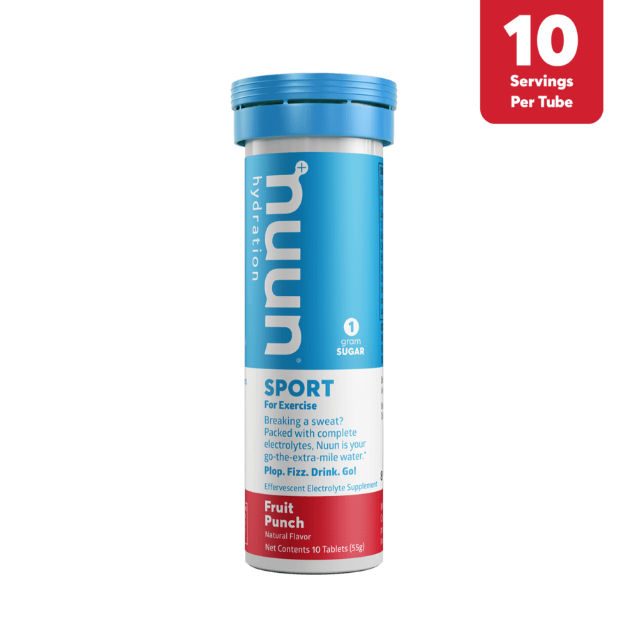 Nuun Sport Hydration Tablets Fruit Punch | Sports Nutrition and Supplements NZ | Nuun NZ | Further Faster NZ