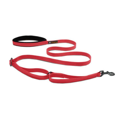 Ollydog Tilden Waterproof Leash | Outdoor Dog Gear & Harnesses | Further Faster Christchurch NZ #red