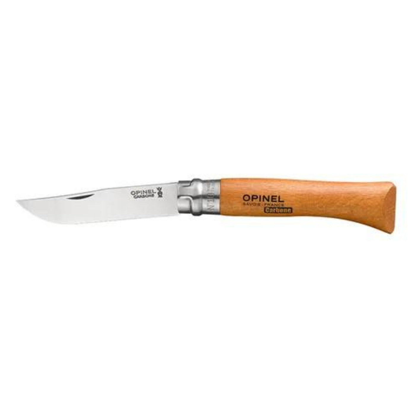 Opinel 10VRN Carbone Knife NZ | Essential Camping Knife | Further Faster Christchurch NZ