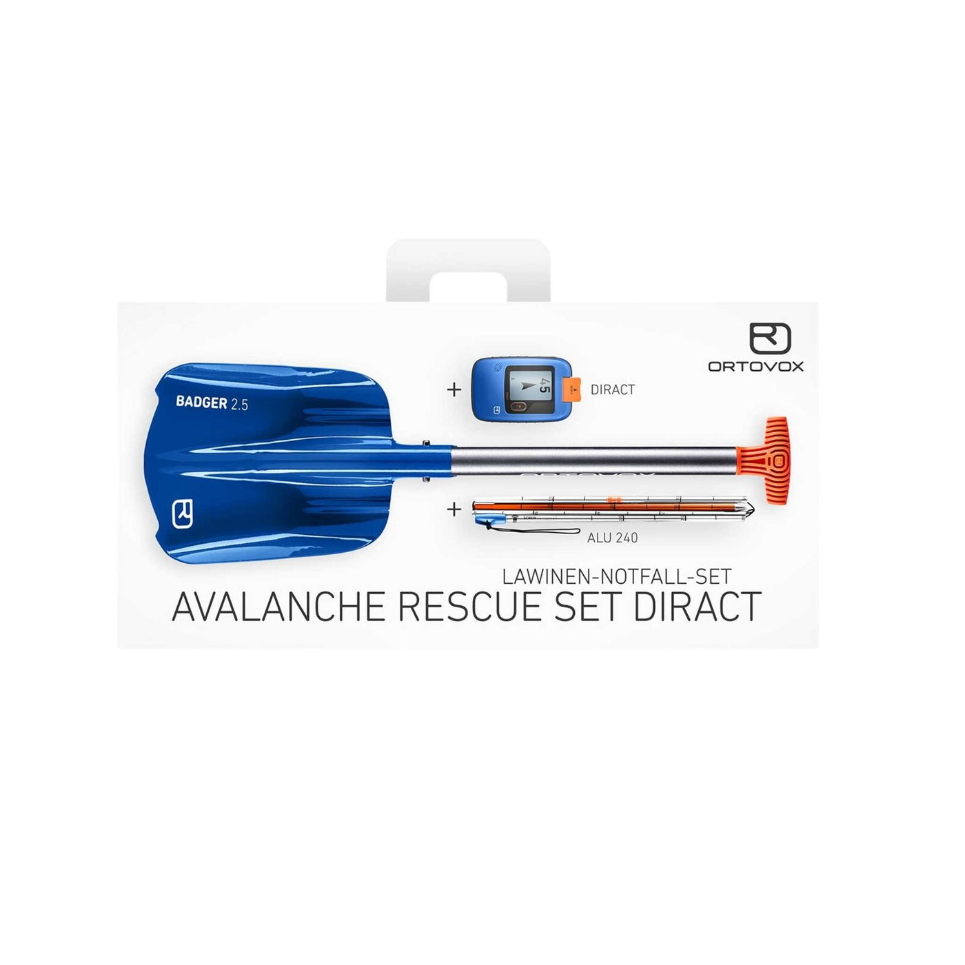 Ortovox Avalanche Rescue Set - Diract | Backcountry Avalanche Rescue Kit | Further Faster Christchurch NZ
