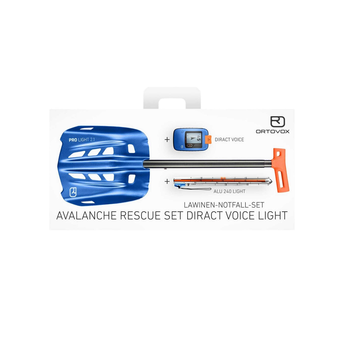 Ortovox Avalanche Rescue Set - Diract Voice Light | Avalanche Rescue Kit | Further Faster Christchurch NZ