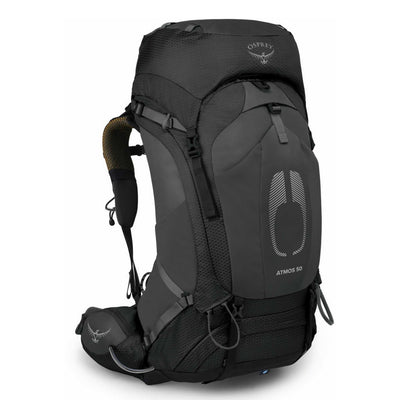 Osprey Atmos AG 50 | Multi-Day Tramping and Hiking Pack | Osprey NZ | Further Faster Christchurch NZ #black