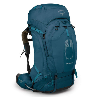 Osprey Atmos AG 65 | Osprey NZ | Hiking and Tramping Pack | Further Faster Christchurch NZ #venturi-blue
