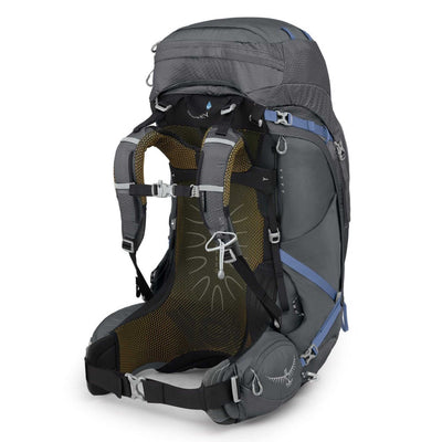Osprey Aura AG 65 - Womens '22 | Multi-Day Tramping and Hiking Pack | Osprey NZ | Further Faster Christchurch NZ #tungsten-grey