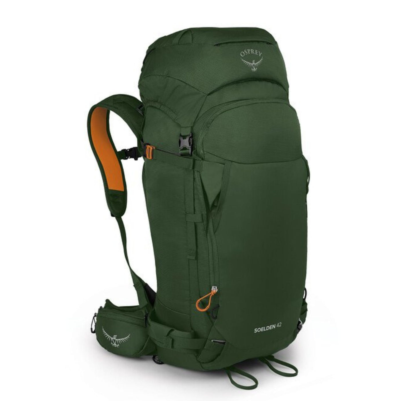 Osprey Soelden 42 | Ski Touring Backpack NZ | Further Faster Christchurch NZ #dustmoss-green 