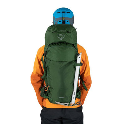 Osprey Soelden 42 | Ski Touring Backpack NZ | Further Faster Christchurch NZ #dustmoss-green