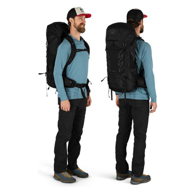 Osprey Talon Light Backpack 44L Mens | Osprey NZ | Hiking & Walking Pack | Further Faster Christchurch NZ #stealth-black
