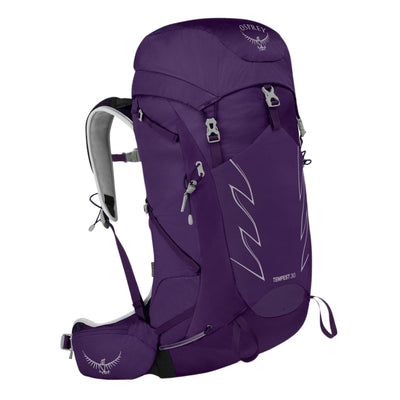 Osprey Womens Tempest 30L | Womens Lightweight Hiking & Tramping Packs NZ | Osprey NZ | Further Faster Christchurch NZ #violac-purple