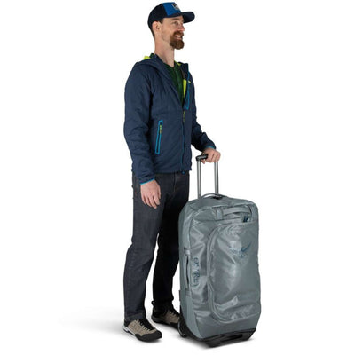 Osprey Transporter Wheeled Duffel 90 | Travel Bags NZ | Further Faster Christchurch NZ #black