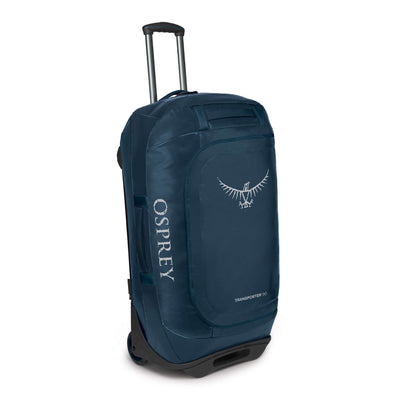 Osprey Transporter Wheeled Duffel 90 | Travel Bags NZ | Further Faster Christchurch NZ #venturi-blue