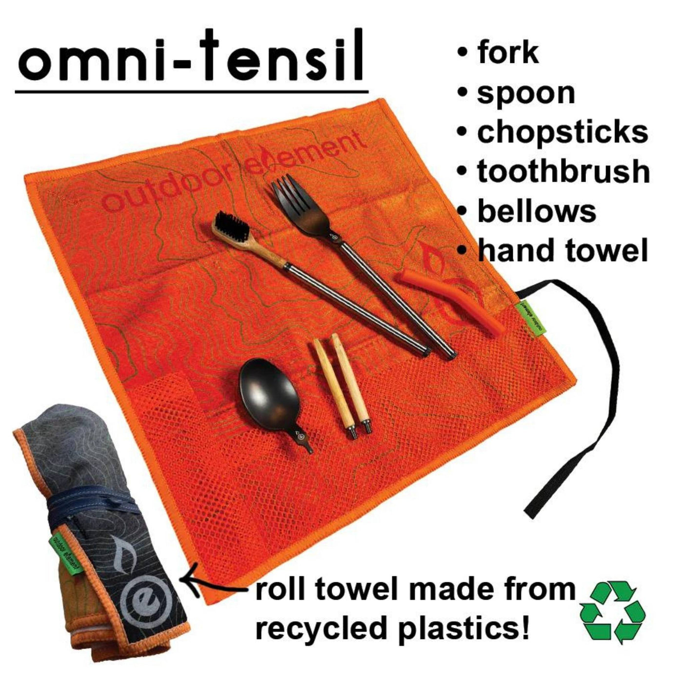 Outdoor Element Omni-Tensil | Camp Kitchen NZ  | Further Faster Christchurch NZ