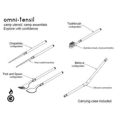 Outdoor Element Omni-Tensil | Camp Kitchen NZ  | Further Faster Christchurch NZ