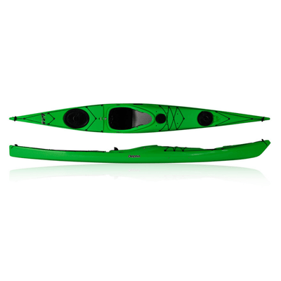 P&H Delphin 155 Sea Kayak | Sea Kayaks and Gear | Further Faster Christchurch NZ #emerald