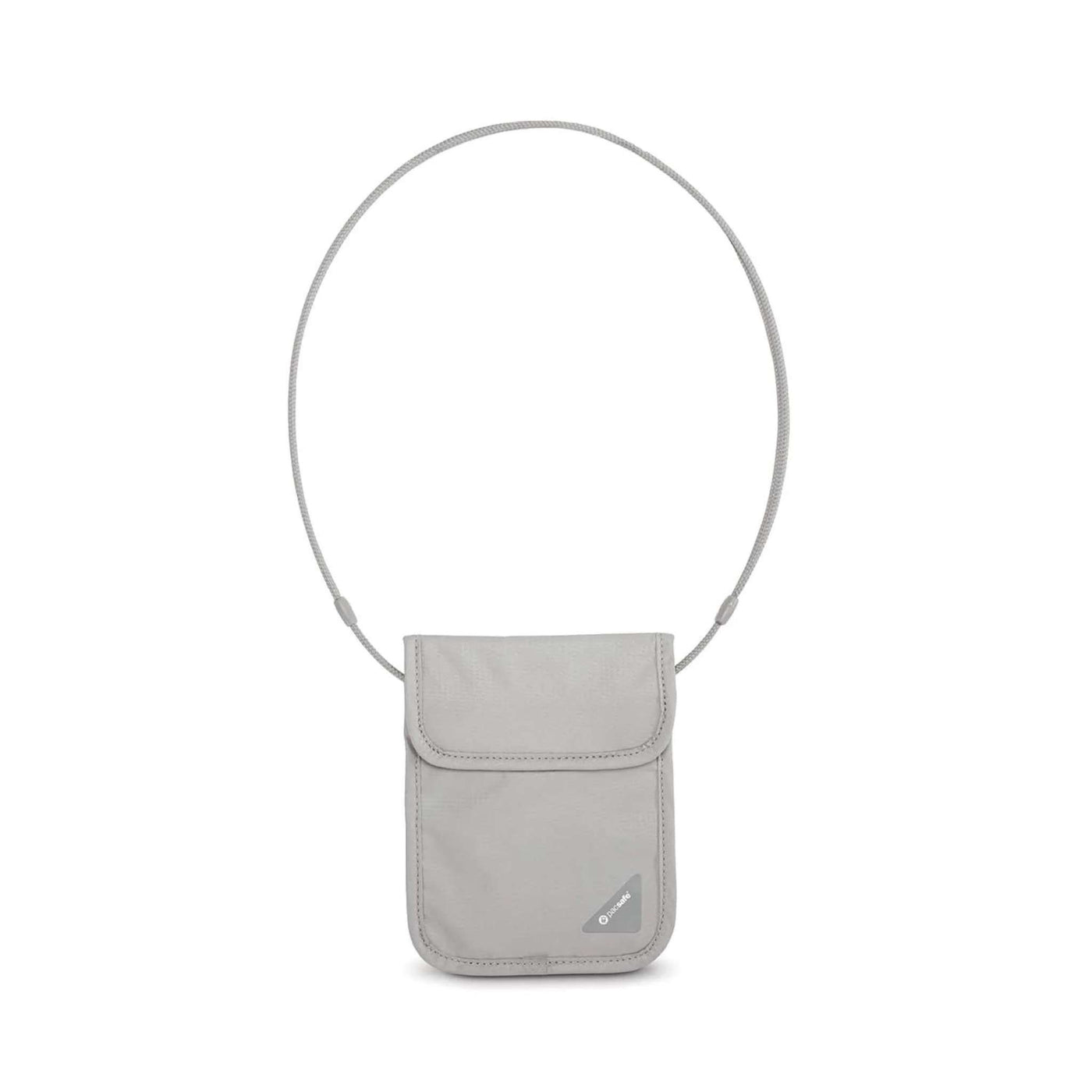 PacSafe Coversafe X75 | Anti-Theft Neck Pouch NZ | Further Faster Christchurch NZ #grey