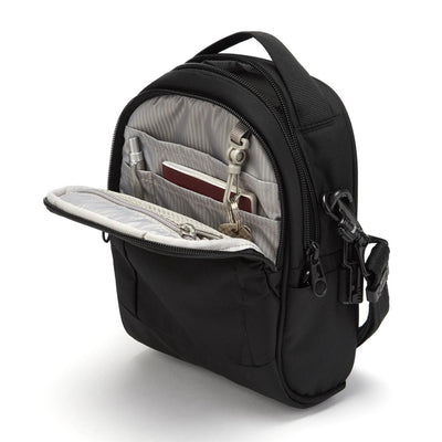 PacSafe Metrosafe LS100 | Anti-Theft Bags NZ | Further Faster Christchurch NZ #black