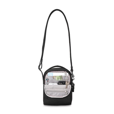 PacSafe Metrosafe LS100 | Anti-Theft Bags NZ | Further Faster Christchurch NZ #black