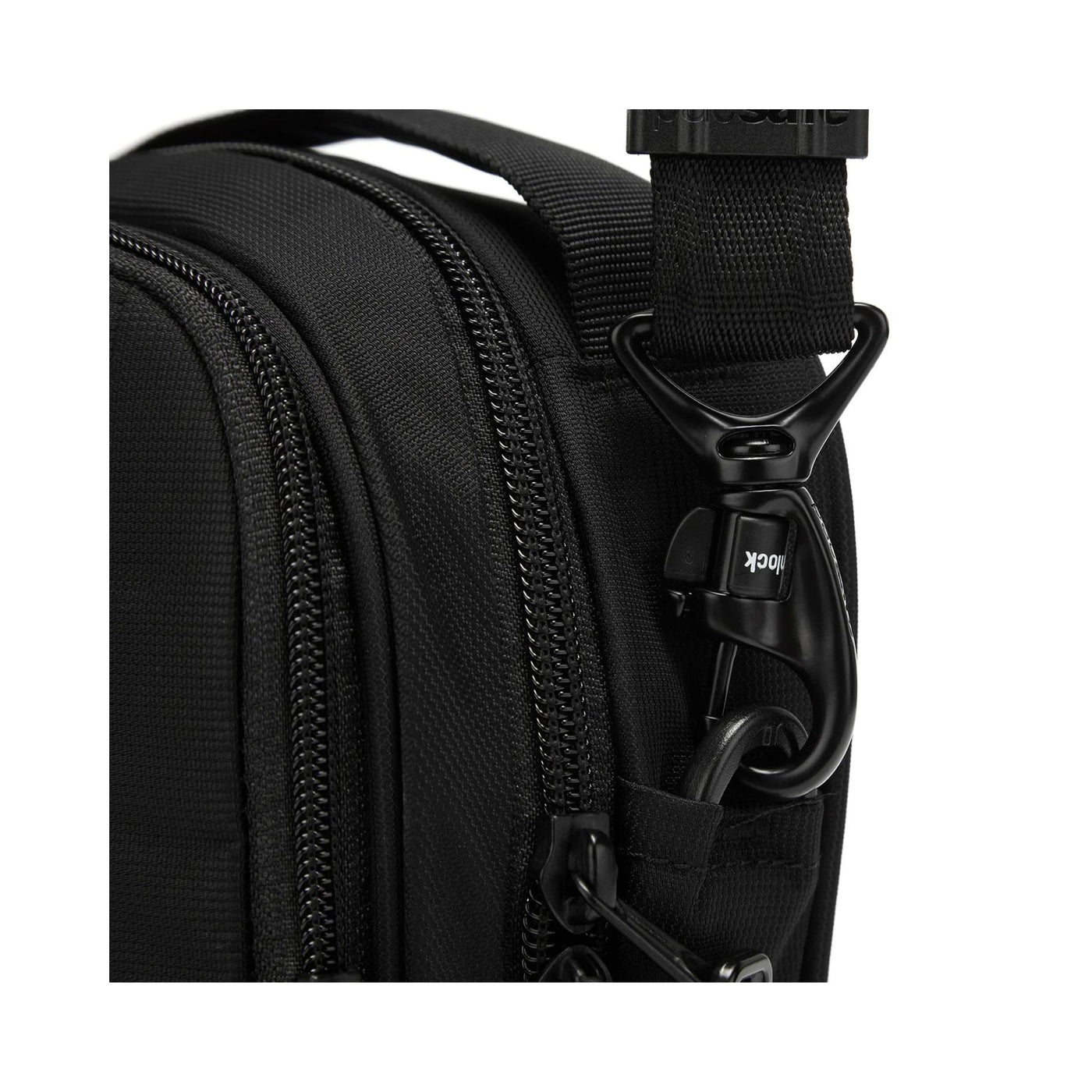 PacSafe Metrosafe LS100 | Anti-Theft Bags NZ | Further Faster Christchurch NZ #black