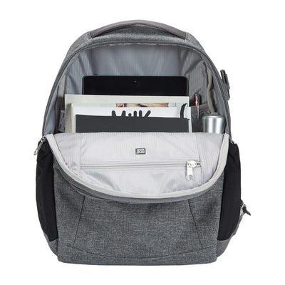 PacSafe Metrosafe LS350 | Anti-Theft Backpack NZ | Further Faster Christchurch NZ #dark-tweed