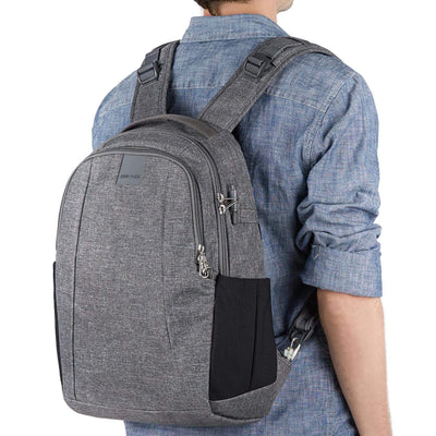 PacSafe Metrosafe LS350 | Anti-Theft Backpack NZ | Further Faster Christchurch NZ #dark-tweed