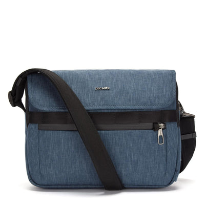 PacSafe Metrosafe X Messenger | Anti-Theft Sling Bag NZ | Further Faster Christchurch NZ #dark-denim