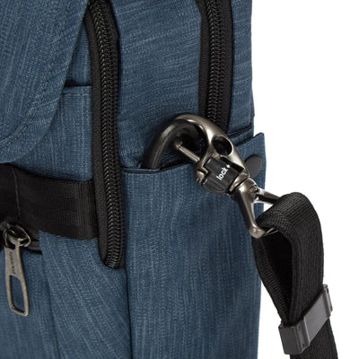 PacSafe Metrosafe X Messenger | Anti-Theft Sling Bag NZ | Further Faster Christchurch NZ #dark-denim