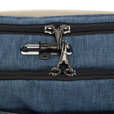 PacSafe Metrosafe X Messenger | Anti-Theft Sling Bag NZ | Further Faster Christchurch NZ #dark-denim
