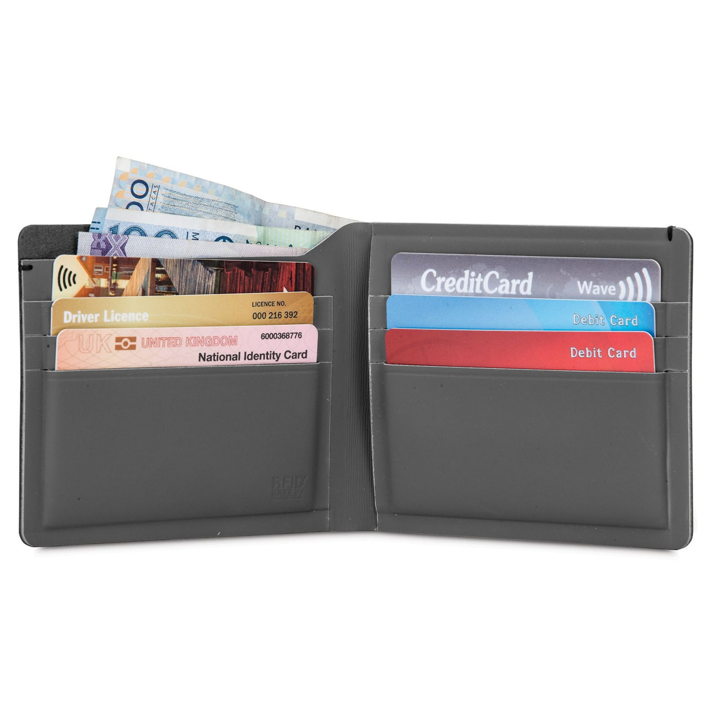 PacSafe RFIDsafe Tech Bifold | Wallets and Purse NZ | Further Faster Christchurch NZ #black