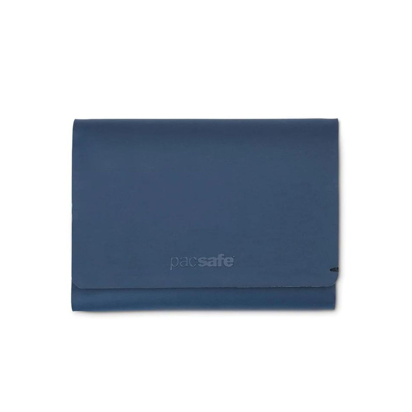 PacSafe RFIDsafe Tech Trifold | Wallets and Purse NZ | Further Faster Christchurch NZ #navy