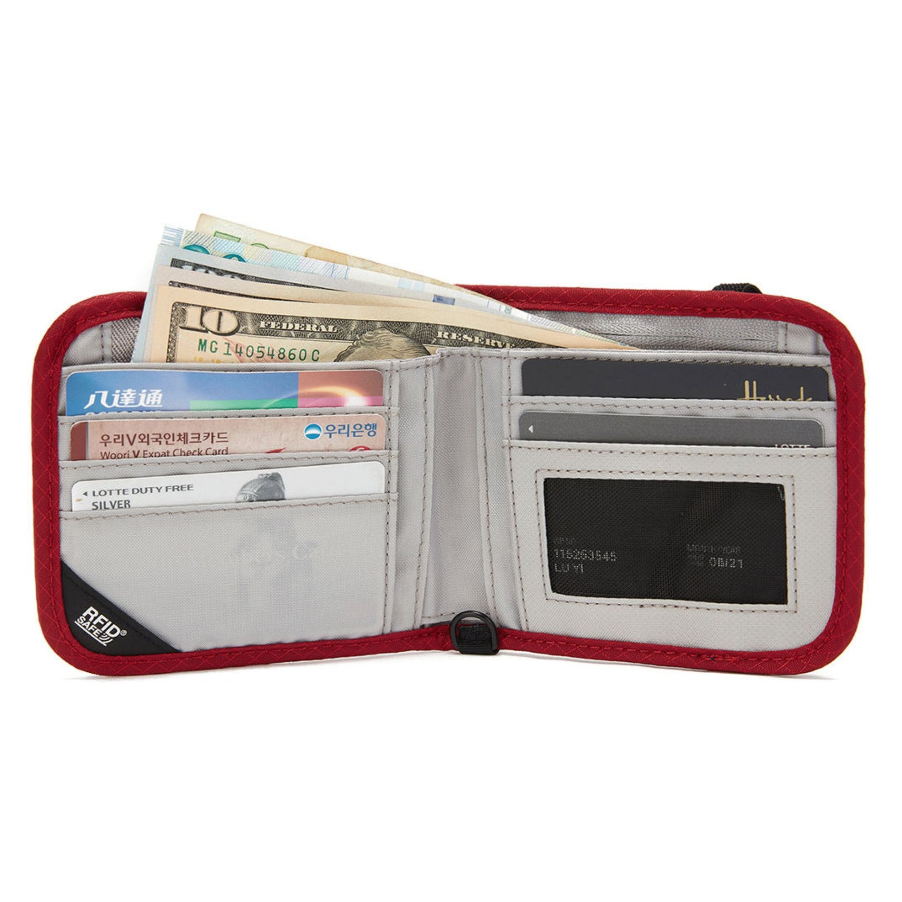 pacsafe RFIDsafe Zip Around Wallet Jet Black pacsafe RFIDsafe Zip Around Wallet Jet Black