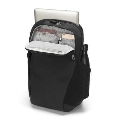 PacSafe Vibe 20L | Anti-Theft Back Pack NZ | Further Faster Christchurch NZ #jet-black