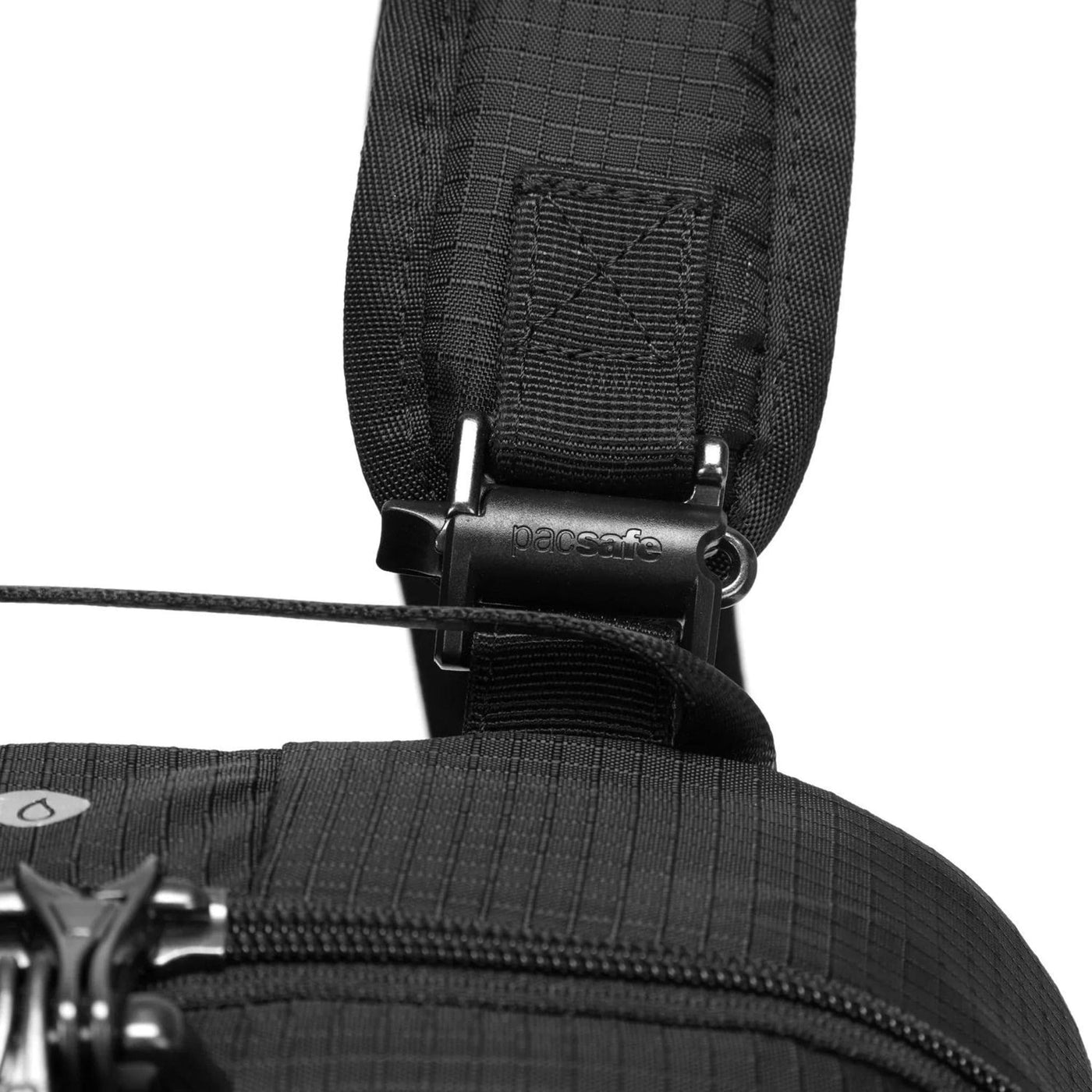 PacSafe Vibe 20L | Anti-Theft Back Pack NZ | Further Faster Christchurch NZ #jet-black