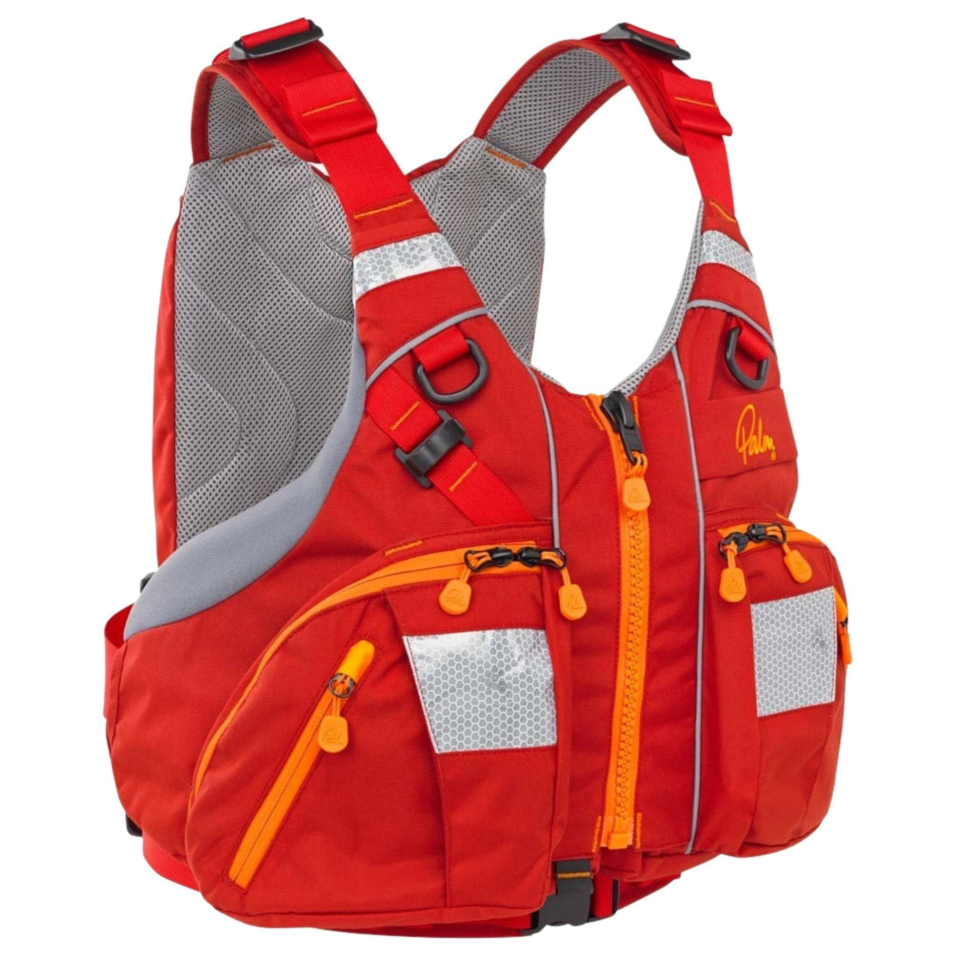 Palm Kaikoura PFD | Kayaking and Rafting PFD | Further Faster Christchurch NZ #red