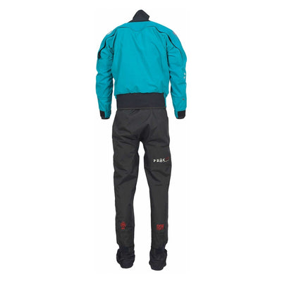 Peak PS Deluxe One Piece Dry Suit - Mens | Whitewater Kayak Paddle Dry Suit | Further Faster Christchurch NZ #blue-black