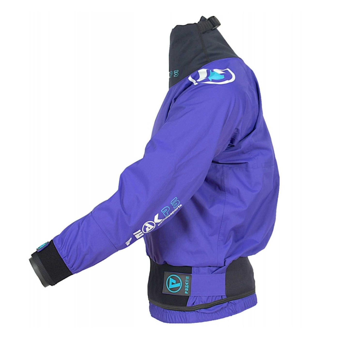 Peak PS Freeride Semi Dry Jacket - Womens | Whitewater Kayak Paddle Jacket | Further Faster Christchurch NZ #purple