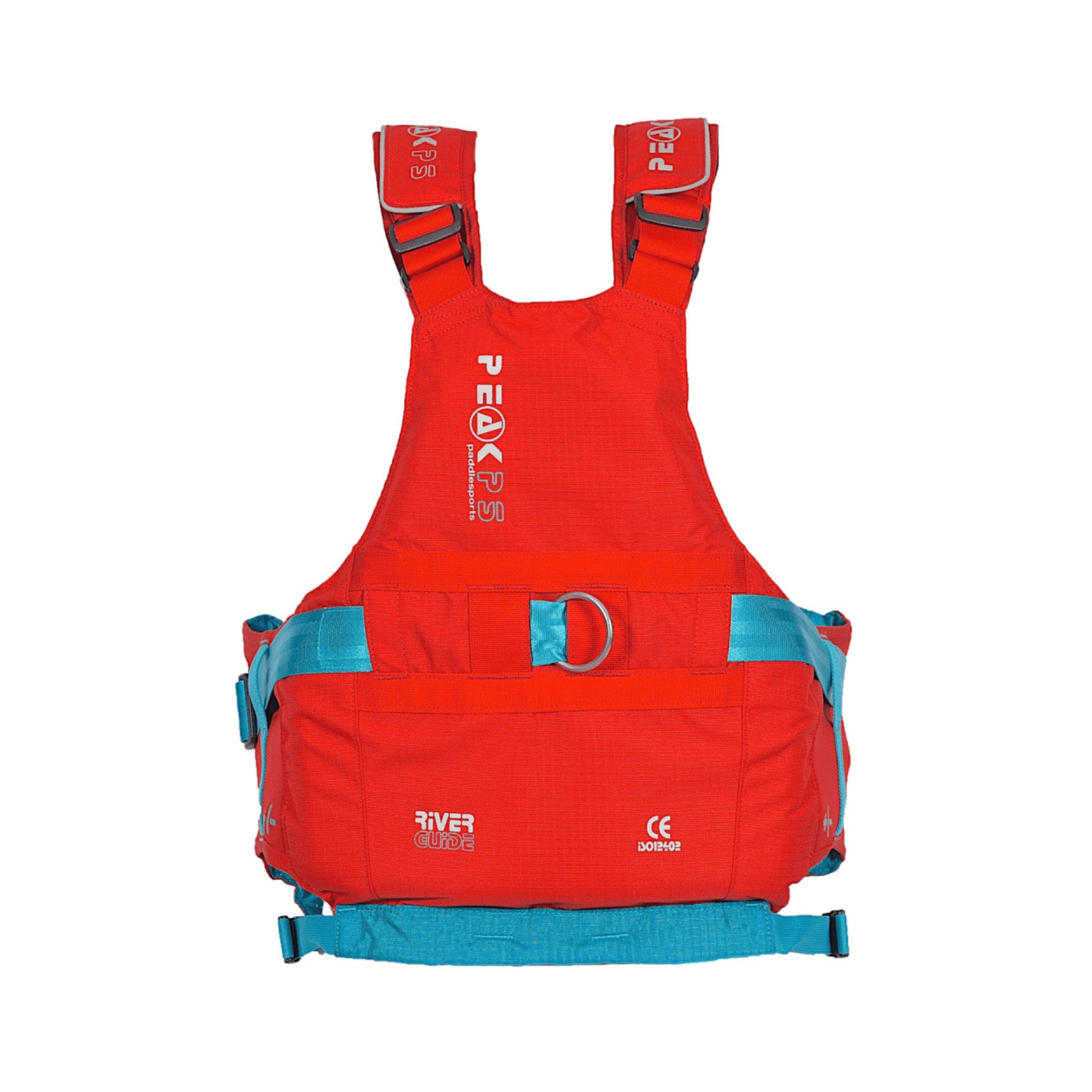 Peak PS River Guide Vest '22 - Mens | Whitewater River Vests PFD | Further Faster Christchurch NZ #red