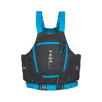 Peak PS River Vest '22 - Mens | Whitewater River Vests | Further Faster Christchurch NZ #black